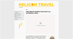 Desktop Screenshot of helicontravel.se
